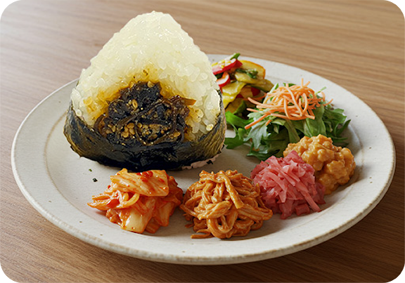 腸活おむすびプレート